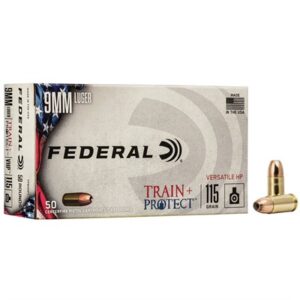 ** 9mm Luger 115 Grain Jacketed Hollow Point Ammo - 50 Rounds per Box

** 604544627329