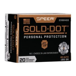 ** Gold Dot Personal Protection .45 Auto 185GR Jacketed Hollow Point - 20 Rounds

** 604544647273