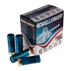 Challenger 12GA 2-3/4" #8 Shot Shells - 250 Rounds