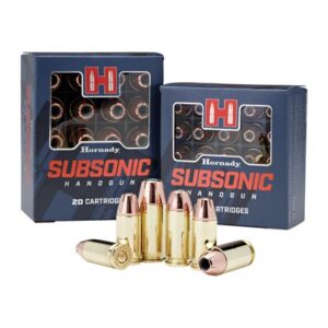 ** Subsonic 9mm Luger 147gr Jacketed Hollow Point Ammunition - 25 Rounds per Box

** 090255902877