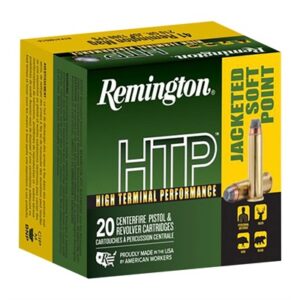 ** 41 Remington Magnum 210gr Jacketed Soft Point HTP - 20 Rounds per Box

** 047700486703