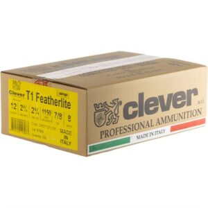Clever Mirage ST Featherlite T1 12GA 2-3/4" #8 Shot 250/Case 800199116083