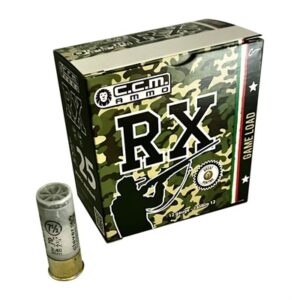 ** RX HV Field 12 Gauge Shotgun Shells/4"/4 oz #6 Shot Rounds per Case ** 838506800196