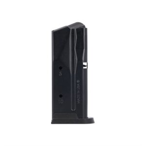 P365 MICRO COMPACT 380 ACP 10-RD STEEL MAGAZINE FLUSH BLACK