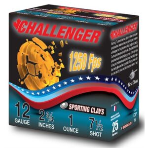 ** 12 Gauge Sporting Clay Shells/4" 1oz 1250 FPS #7.5 Count Case ** 859805005068