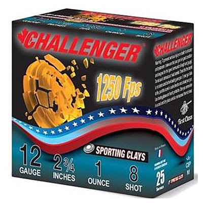 Challenger Ammo 12 Gauge – 250rd