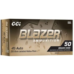 ** Blazer Brass .45 ACP 230 Grain Jacketed Hollow Point - 50 Rounds per Box

** 604544700329