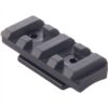 DIRECT THREAD MODULAR RAIL PICATINNY ALUMINUM BLACK 2''