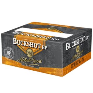 Nobel Sport Italia 20 Gauge 2-3/4" 1 Buck 9 Pellets 10 Rounds
