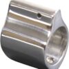 GUNTEC LOW PROFILE GAS BLOCK - .750 DIA POLISHED STAINLESS