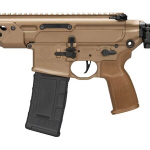 SIG SAUER MCX Pistol .300 BLK 9" FDE Cerakote with Folding PCB & 30-Round Magazine 798681699636