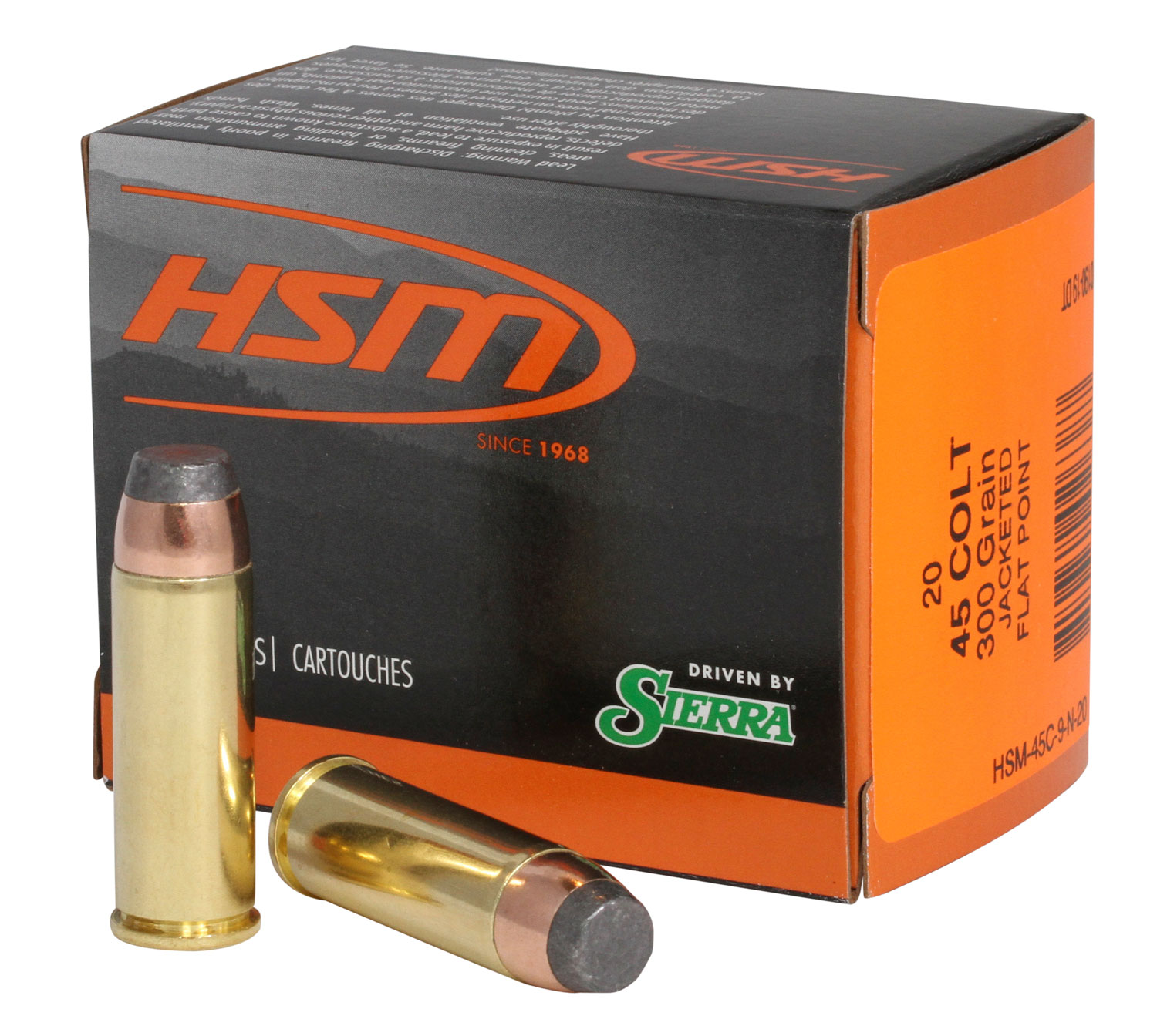 HSM .45 ACP 300gr – 20rd