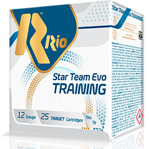 ** Rio Ammunition Star Team EVO 12 Gauge 2.75" Shotgun Shells 1/8 oz, 7.5 Shot, 25 Rounds per Box ** 8435101643825