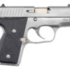 Kahr Arms M9098A MK Elite 9mm Luger Caliber with 3" Barrel, 6+1 or 7+1 Capacity, Overall Polished Stainless Steel, Serrated Slide & Textured Wraparound Black Nylon Grip