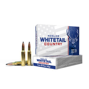 Nosler 7mm-08 Remington 140gr Spitzer Boat Tail - 20 Rounds per Box, 10 Boxes per Case 054041401159