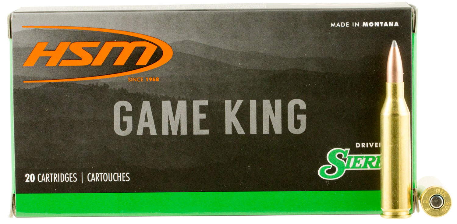 HSM .243 Winchester 100gr GAMEKING – 20rd