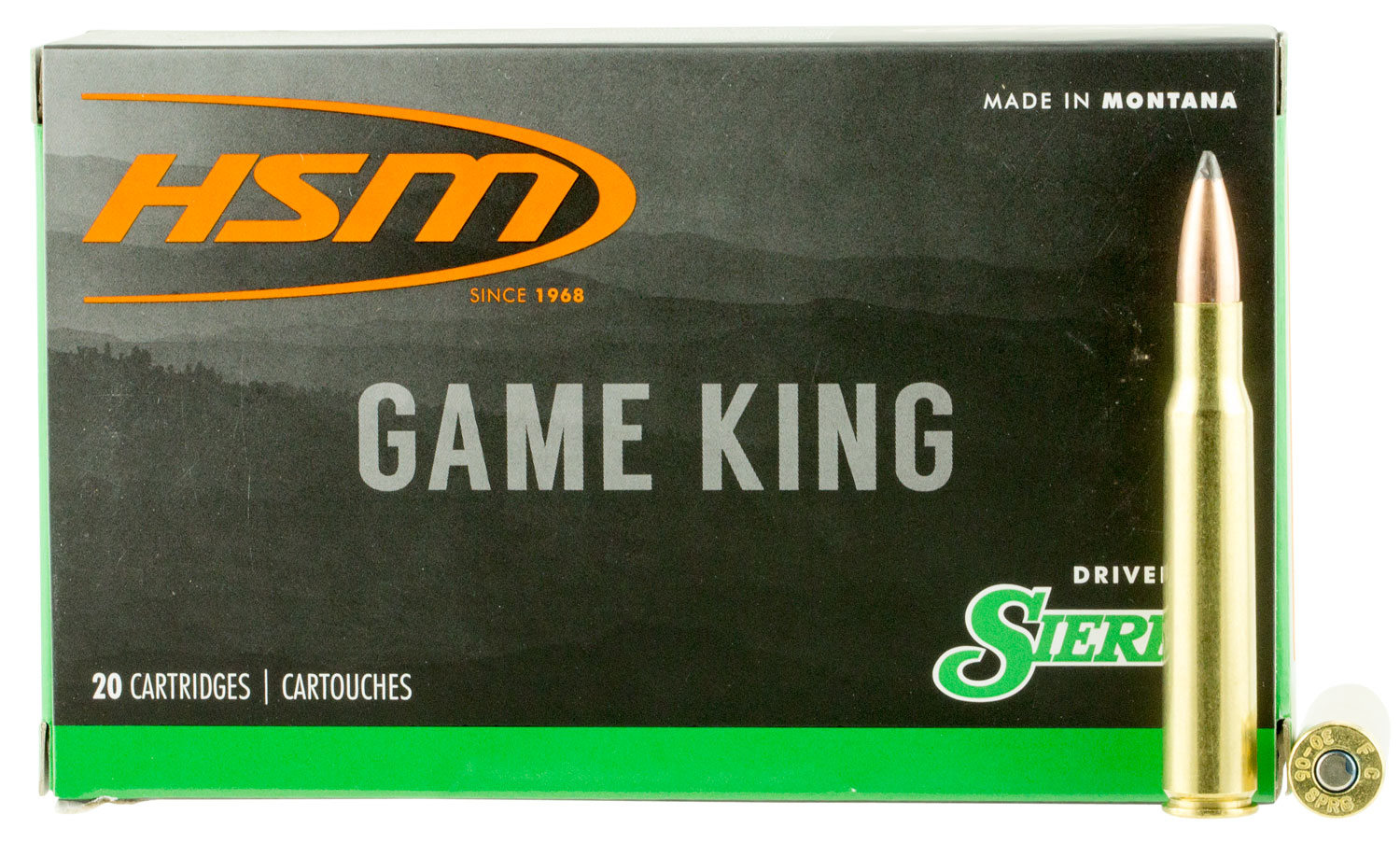 HSM .300 Win Mag 200gr GAMEKING – 20rd