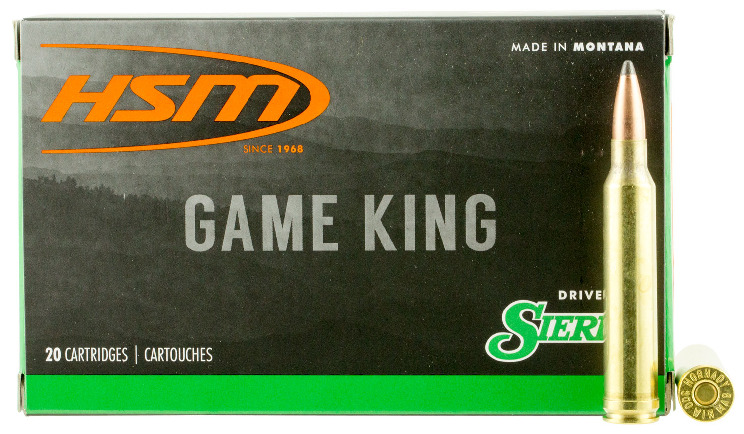 HSM .300 Win Mag 180gr – 20rd