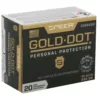 ** Speer Gold Dot .45 Auto 230 Grain Hollow Point Ammunition - 20 Rounds per Box, 10 Boxes per Case

** 604544647280