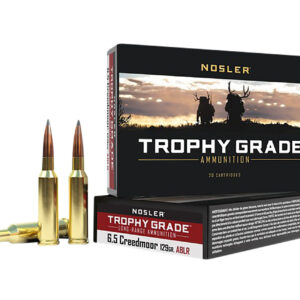 Nosler Trophy Grade Long-Range 6.5 Creedmoor 129gr Spitzer AccuBond - 20 Rounds per Box 054041600910