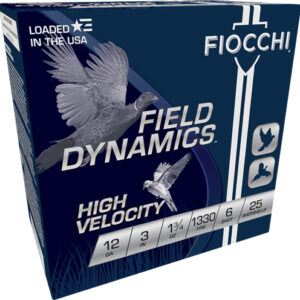 FIOCCHI 12GA 3" 1/4OZ #6FPS 25RD 10BX/CS 762344703848