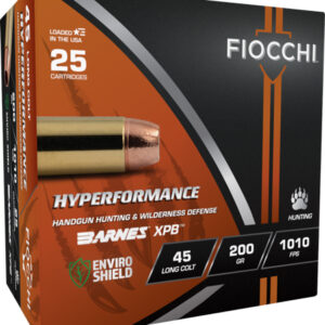 ** Fiocchi 45 Long Colt 200 Grain XPB Hollow Point Ammo - 25 Rounds per Box

** 762344713441