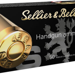 ** S&B .45 GAP 230 Grain Full Metal Jacket Round Nose - 50 Rounds per Box

** 754908500260