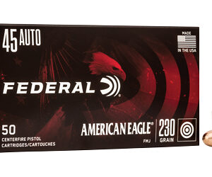 ** Federal American Eagle .45 ACP 230 Grain FMJ - 50 Rounds

** 029465085032