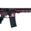 Great Lakes Firearms GL15223SSB-CHY .223 Wylde 16" Rifle with 30+1 Capacity, Battleworn Black Cherry Cerakote & Stainless Barrel 638457789461