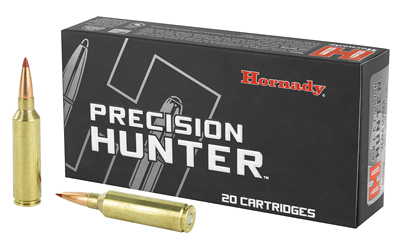 Hornady Precision Hunter 7mm Winchester Short Magnum (WSM) Ammo 162 Grain Hornady ELD-X Polymer Tip Box of 20