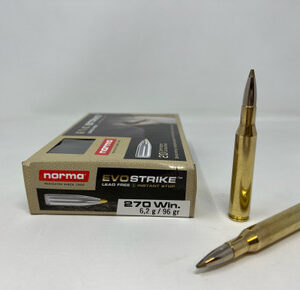 Norma 270 Win Bondstrike Ammunition - 96 Grain Polymer Tip Boat Tail - 20 Rounds 7393923325385