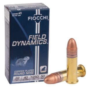 Fiocchi.22 LR High Velocity 40gr CPRN - 50 Rounds - FAST SHIPPING-NO CREDIT CARD FEES