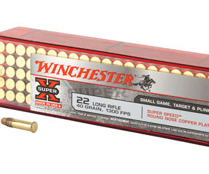 Per Round – ** WINCHESTER Super-X .22 LR 40 Grain Precision Rimfire Ammo - 100 Rounds

** 020892102002