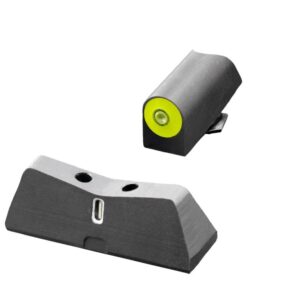 XS Sight DXT2 Big Dot Sight for Colt 1911 Enhanced all barrel lengths BCMS Cut - Yellow