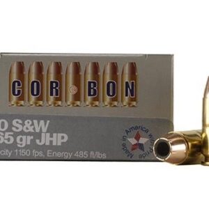 ** Cor-Bon .40 S&W 165 Grain JHP Self-Defense Handgun Ammunition - 20 Rounds

** 757750400061