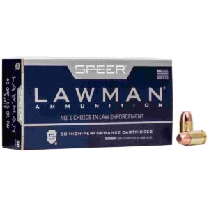 ** Speer Lawman .45 GAP Handgun Ammunition - 185 gr TMJ, 1060 fps - 50 Rounds

** 076683539793