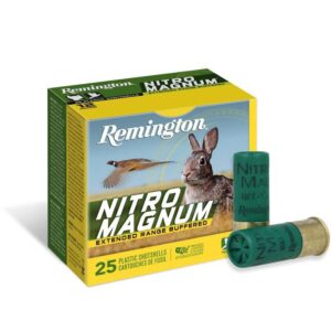 Remington Nitro Magnum Shotshells 12 ga 3 in 1/8 oz #4 1210 fps 25/ct 047700013602