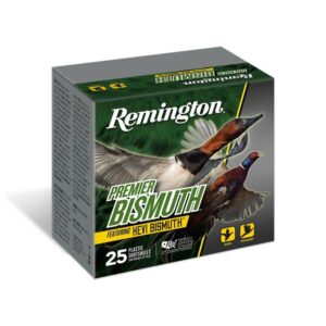 Remington Premier Bismuth Shotshells 12ga 3 in 1/8oz #5 1400 fps 25/ct 047700532608