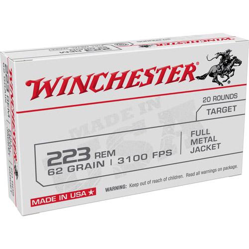 Winchester .223 Remington 62gr FMJ – 20rd