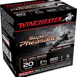 WINCHESTER SUPER PHEASANT 20GA 2.75" 1OZ #6 25RDS COPPR PLTD 020892015999