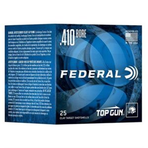 TOP GUN 410 BORE 2/2'' 1/2OZ #9 SHOT 25/BOX 604544646634