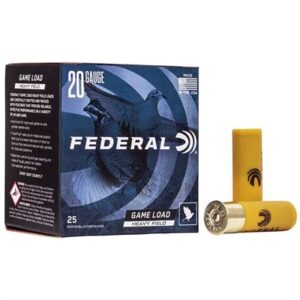 GAME LOAD UPLAND HF 20 GAUGE 2/4'' 1OZ #7.5 SHOT 25/BOX 029465006877