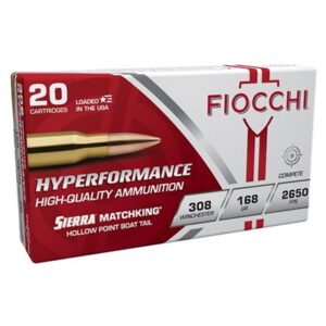 Sierra MatchKing .308 Win 168gr HPBT - 20 Rounds 762344704180