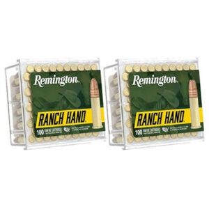 Per Round – ** Ranch Hand .22 Long Rifle 38gr Round Nose Ammunition - 100 Rounds per Box

** 047700212630