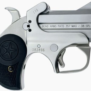Bond Arms BACB-357/38 Cub Handgun - .357 Magnum & .38 Special, 2.5" Barrel, Black Rubber Grip 855959005701