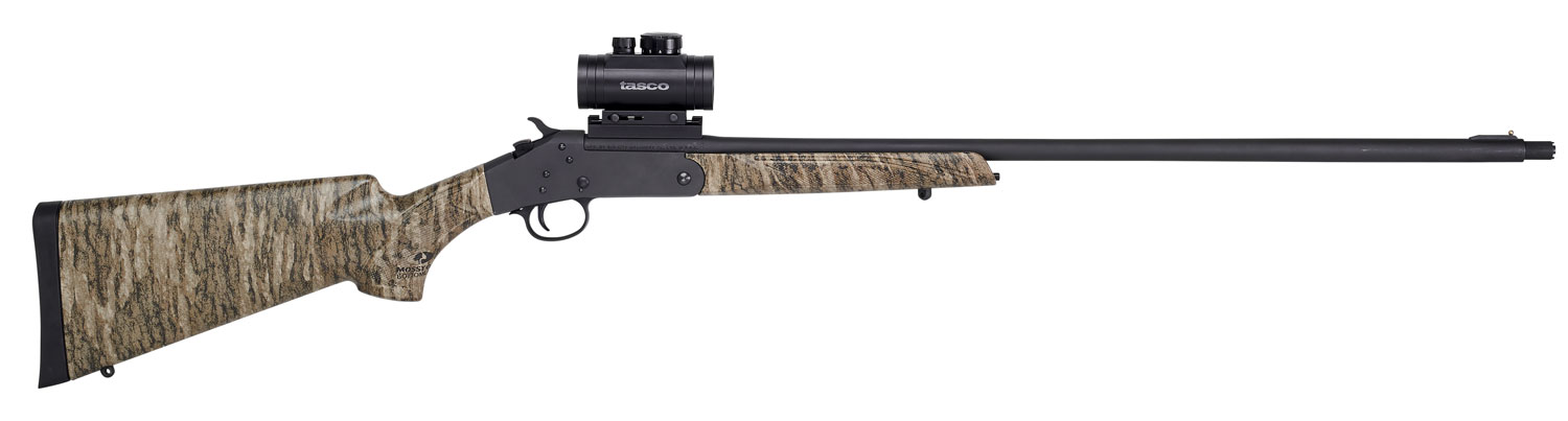 Stevens 23218 301 Turkey XP 20 Gauge Shotgun, 3″ Chamber, 26″ Matte Black Barrel, Mossy Oak Bottomland, Ambidextrous, Includes 1×30 Red Dot Sight & Extra-Full Choke Tube 011356232182