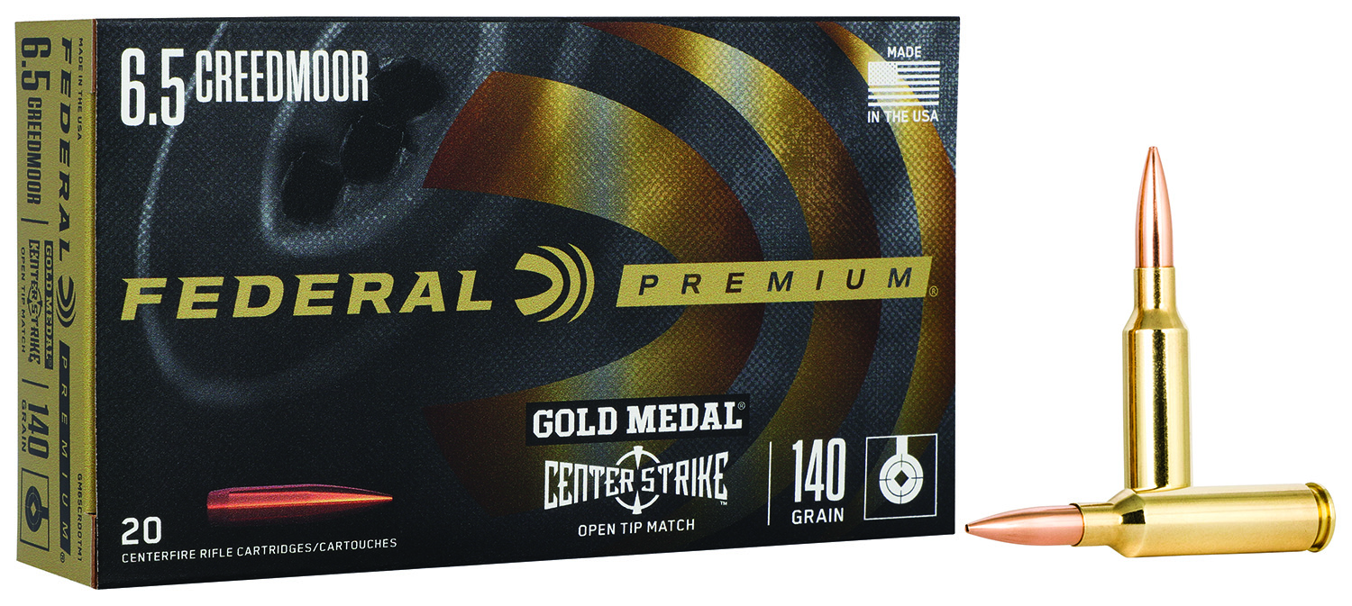 Federal Ammunition 6.5 Creedmoor 140gr OTM – 20rd