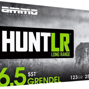 Ammo Inc 6.5 Grendel 123gr Super Shock Tip - Long Range Hunting Ammunition (20 Rounds per Box, 10 Boxes per Case) 818778024377
