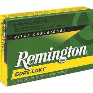Remington 30-06 Springfield 180 Grain Core-Lokt Soft Point Ammunition 047700054803