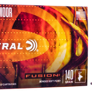 Federal Fusion 6.5 Creedmoor 140gr Bonded Soft Point Ammo - 20 Rounds Per Box, 10 Boxes Per Case 604544622874